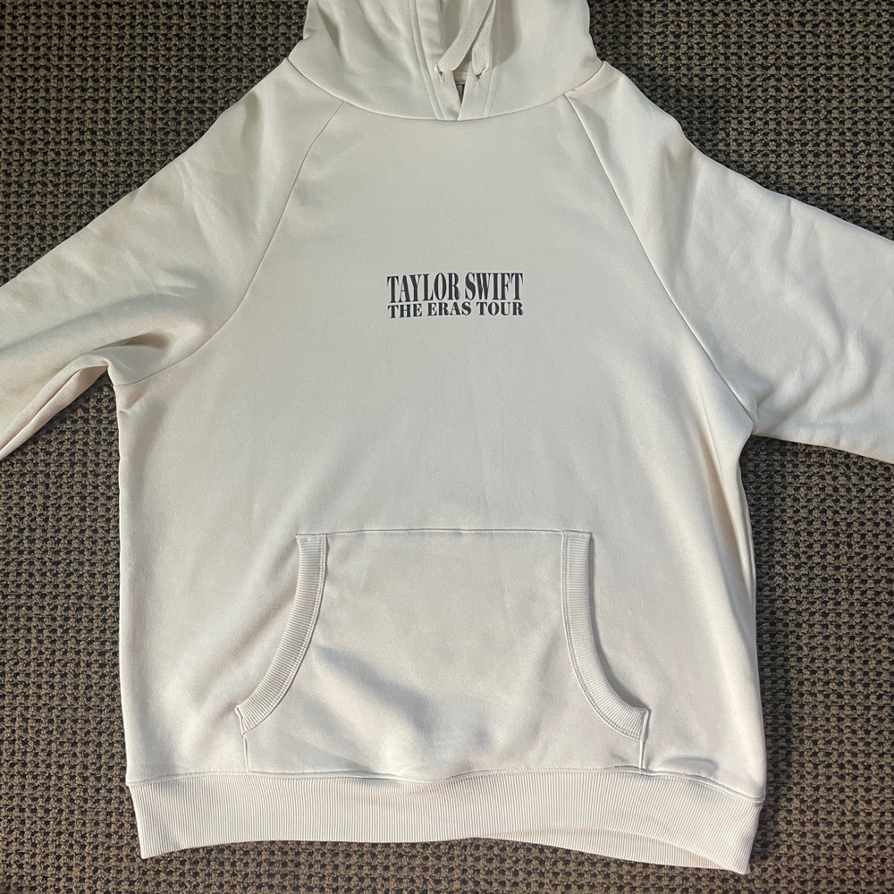 TAYLOR SWIFT THE ERAS TOUR BEIGE HOODIE